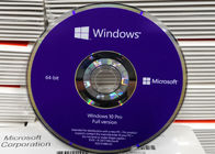 Favorable paquete FPP RAM del OEM del DVD del código dominante de la licencia de Microsoft Windows 10 2 GB para 64-bit