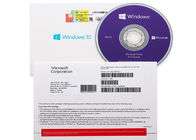 Activación profesional de la licencia del triunfo 10 auténticos FPP del DVD del pedazo del paquete 64 del OEM del software de Microsoft Windows 10 favorables