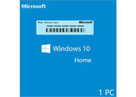 Código 32 de la activación de la licencia del producto clave del OEM del hogar de Microsoft Windows 10 llave de 64 pedazos