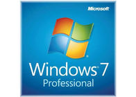 Garantía de por vida de la caja de Microsoft Windows 7 de la licencia del COA de la etiqueta engomada dominante al por menor de la licencia