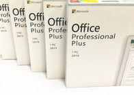 Profesional más el software de Microsoft original del paquete del DVD del código dominante de Microsoft Office 2019