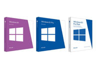 Favorable llave original del producto de Windows 8,1, paquete del DVD del OEM del pedazo del profesional 64 de Microsoft Windows 8,1