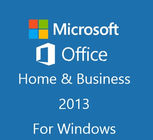 Venta al por menor del negocio casero de Microsoft Office 2013, llave electrónica dominante 2013 del mac de la PC de la Hb del producto de Microsoft Office