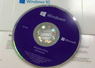 100% etiquetas engomadas profesionales de trabajo del coa de las ventanas 10 FPP del paquete del OEM del DVD del pedazo de la llave 64 del Microsoft Windows 10 favorables