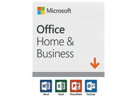 Activación en línea Microsoft Office etiqueta engomada original casera y del negocio de 2019 de la llave del COA de la licencia