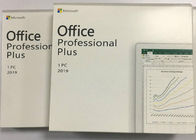 Favorable más profesional de la llave electrónica de la licencia del código dominante de Microsoft Office 2019 más software de la caja de la venta al por menor del DVD