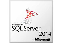 Activación en línea del OEM Microsoft del SQL Server de la llave 2014 del DVD estándar original del inglés OPK 64bit