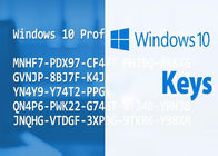 Etiqueta engomada auténtica del Coa de la llave Windows10 de Microsoft del código dominante de la licencia del ordenador portátil favorable