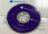 Favorable llave del producto de Microsoft Windows 10, favorable FPP OEM 1903 del DVD de los pedazos de la etiqueta engomada 64 del COA de la llave de Windows 10