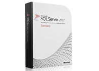 Código dominante de la licencia del software del paquete SQL del OEM del DVD de la llave del SQL Server de Microsoft de 2012 estándares