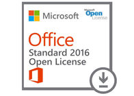 Activación en línea de Microsoft Office 2016 del código dominante del COA de la etiqueta engomada de la licencia estándar auténtica del paquete FPP