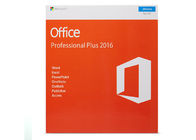 Profesional de Windows de la activación más el DVD 2016 de MS Office del pedazo de la llave electrónica 64 del producto